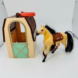 Lanard Horse And Stable Toy Set 2005